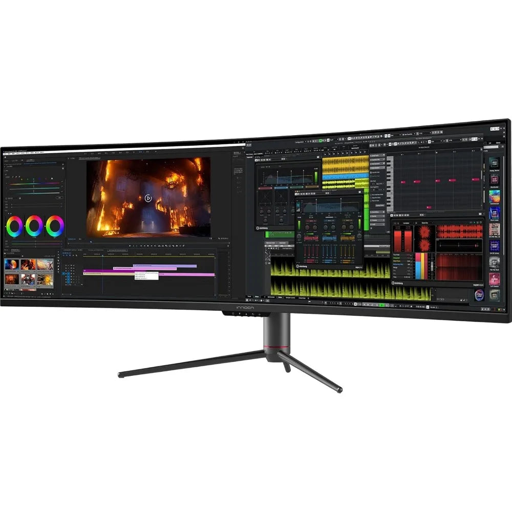 49" Curved Gaming Monitor 144Hz Ultra-wide WDFHD 3840 x 1080P, R1800, 99% sRGB, HDR400, USB Type C