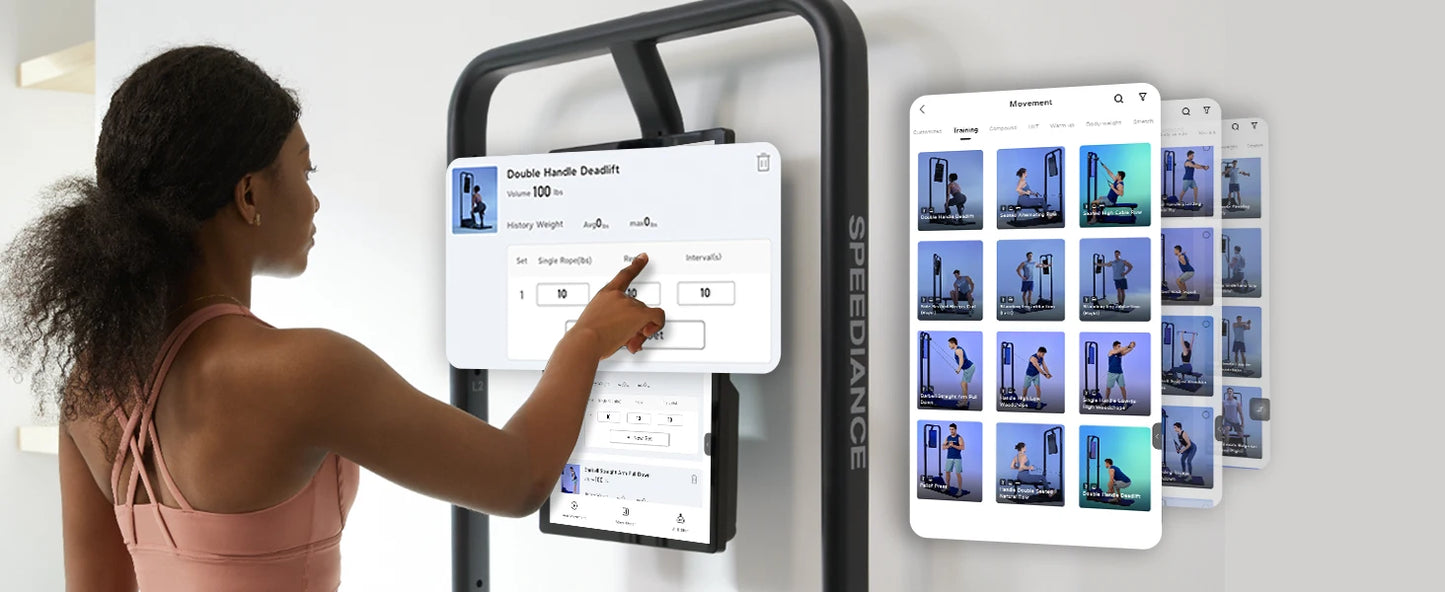 Home  System, Gym Monster  Smith Machine Home Gym Power Cage, All-in-one Cable Machine for Home Workout,