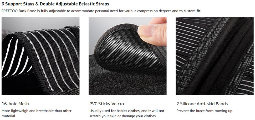 BEST Back Support Belt for Back Pain Relief