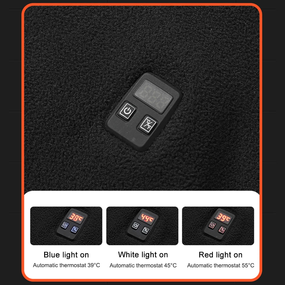 9 Areas Heated Vest Men Jacket Heated Winter Womens Electric Usb Heater Tactical Jacket Man Thermal Vest Body Warmer Coat