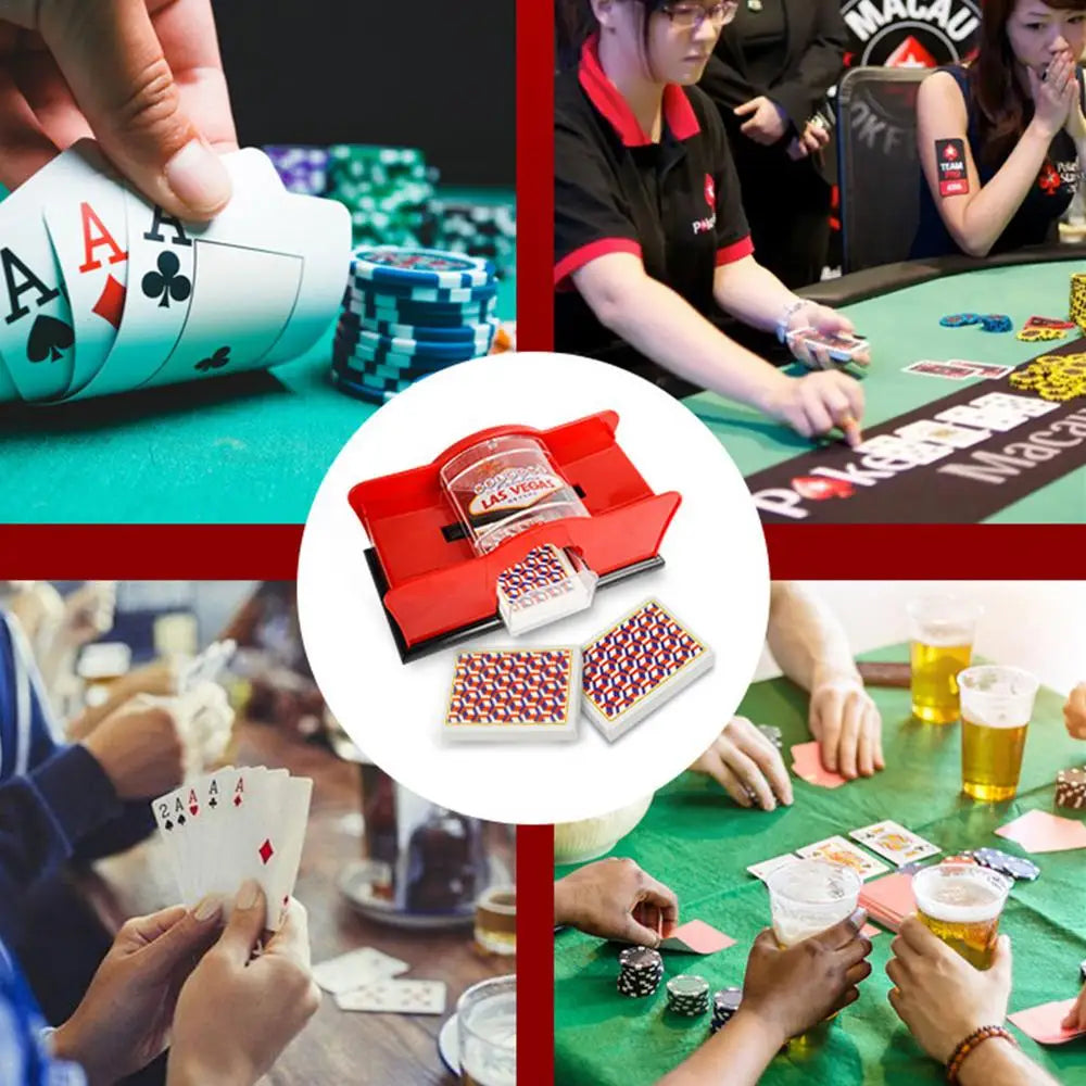 NEW Card shuffler Automatic shuffle machine for playing cards Fully Playing Card Shuffle Machine Playing Card Shuffler Mixer