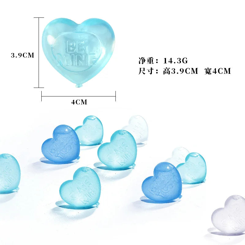 15PCS Ice Cubes Whiskey Chilling Reusable Heart Ice Cube Stone DIY Drinks Cooling Rock Bar Wine Cocktail Juice Beer Coolers