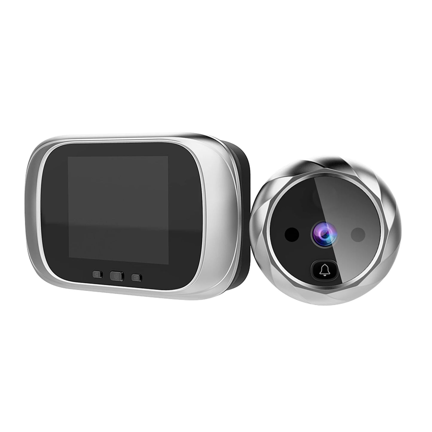 Home security doorbell with camera and night vision
