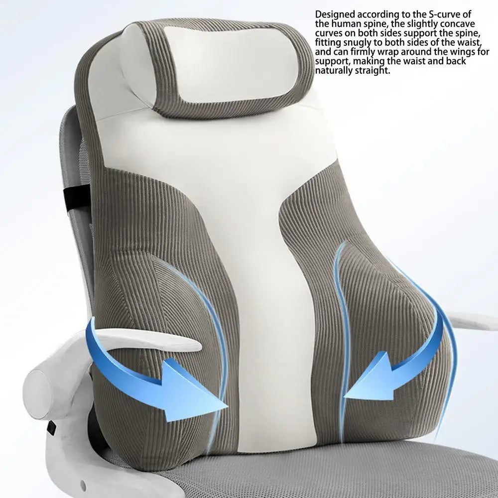 Back Support Pillow With Arms Bed Pillow For Reading Lumbar & Neck Support Cushion Sit Up Chair Pillow With Arms Soft Reading