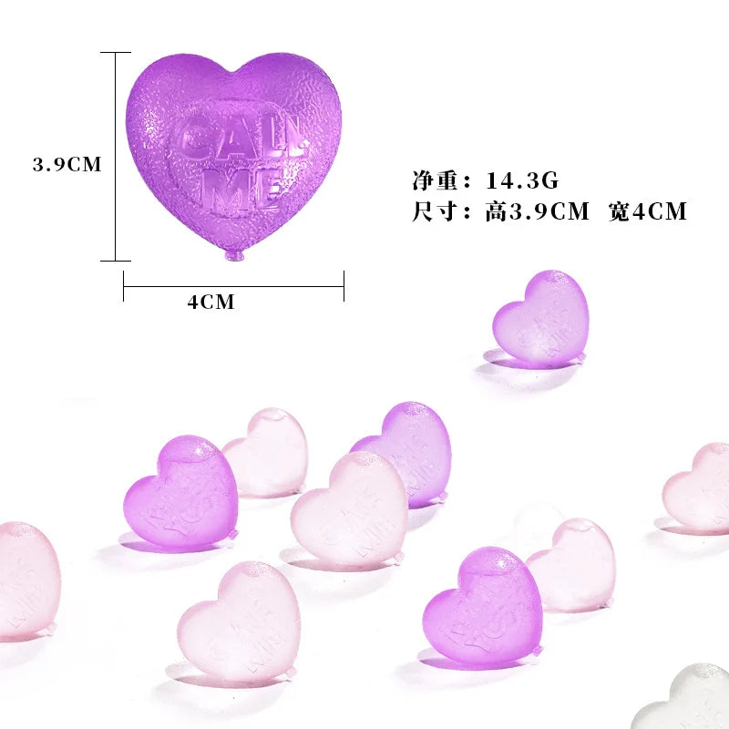 15PCS Ice Cubes Whiskey Chilling Reusable Heart Ice Cube Stone DIY Drinks Cooling Rock Bar Wine Cocktail Juice Beer Coolers