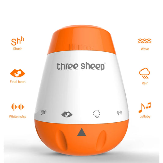 Baby Noise Machine Smart Music Voice Sensor Infants Bad Sleep Helper Therapy Sound Monitor Generator for Babies Relax Toy