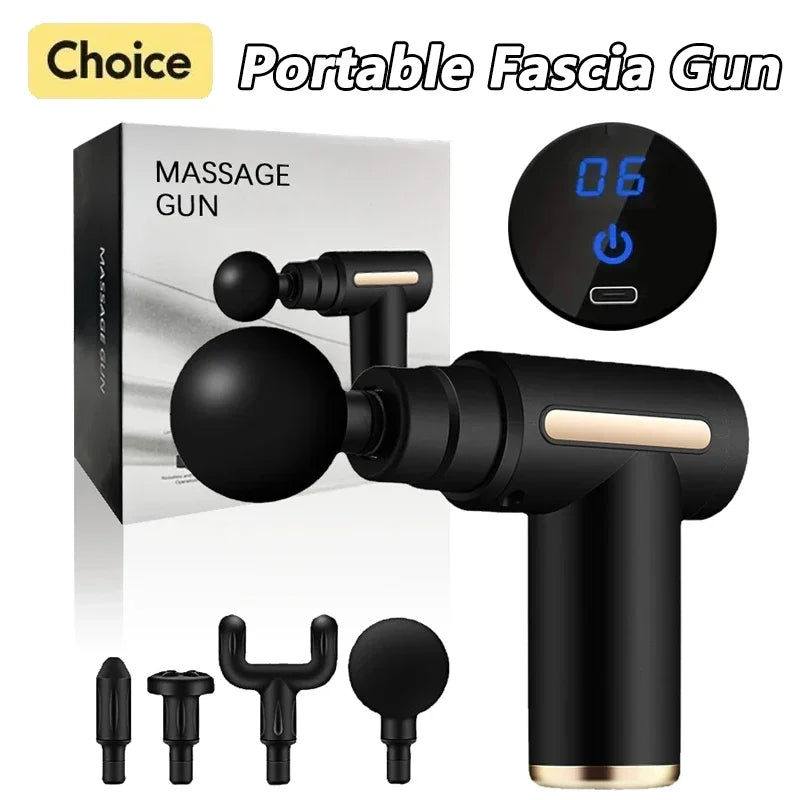 Portable Fascia Gun Deep Tissue Massage for entire body