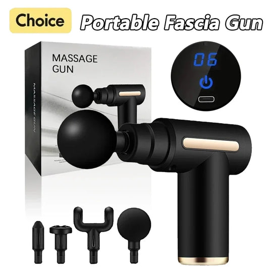 Portable Fascia Gun Deep Tissue Massage for entire body