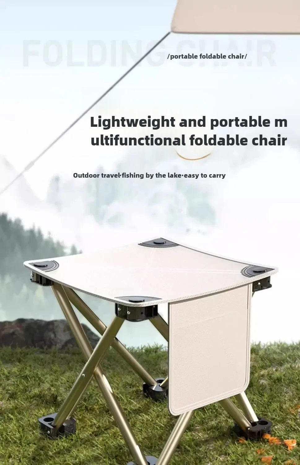 Outdoor Portable Folding Stool for outdoors