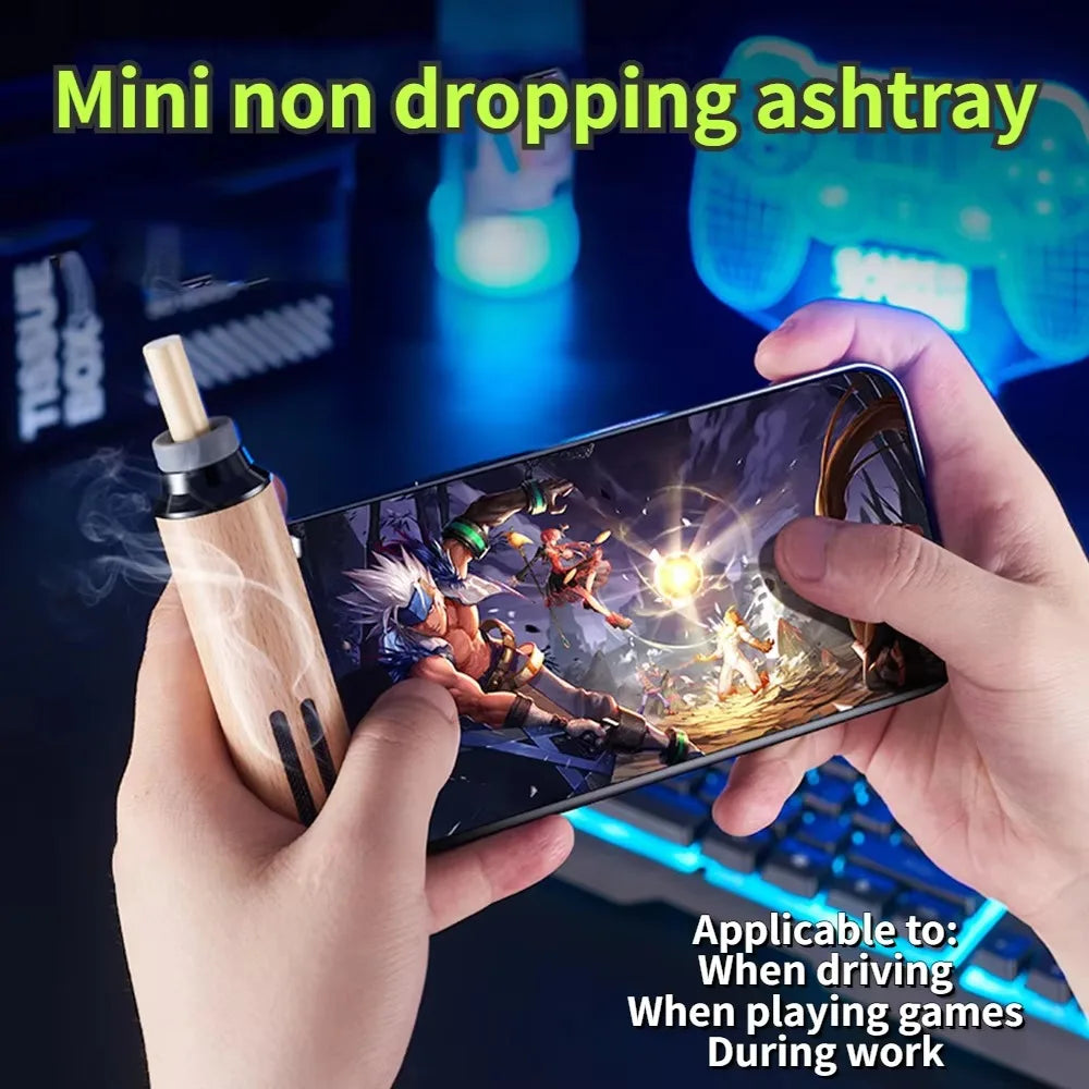 Handmade car ashtray Fashionable Creative  No dust falling off