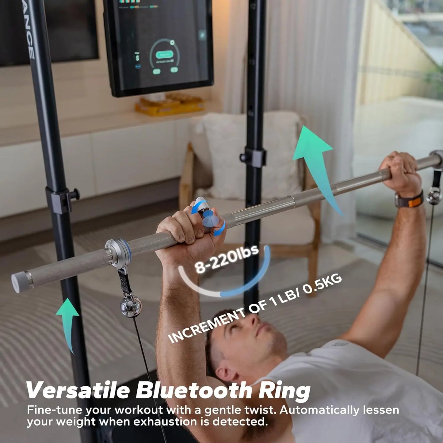Home  System, Gym Monster  Smith Machine Home Gym Power Cage, All-in-one Cable Machine for Home Workout,