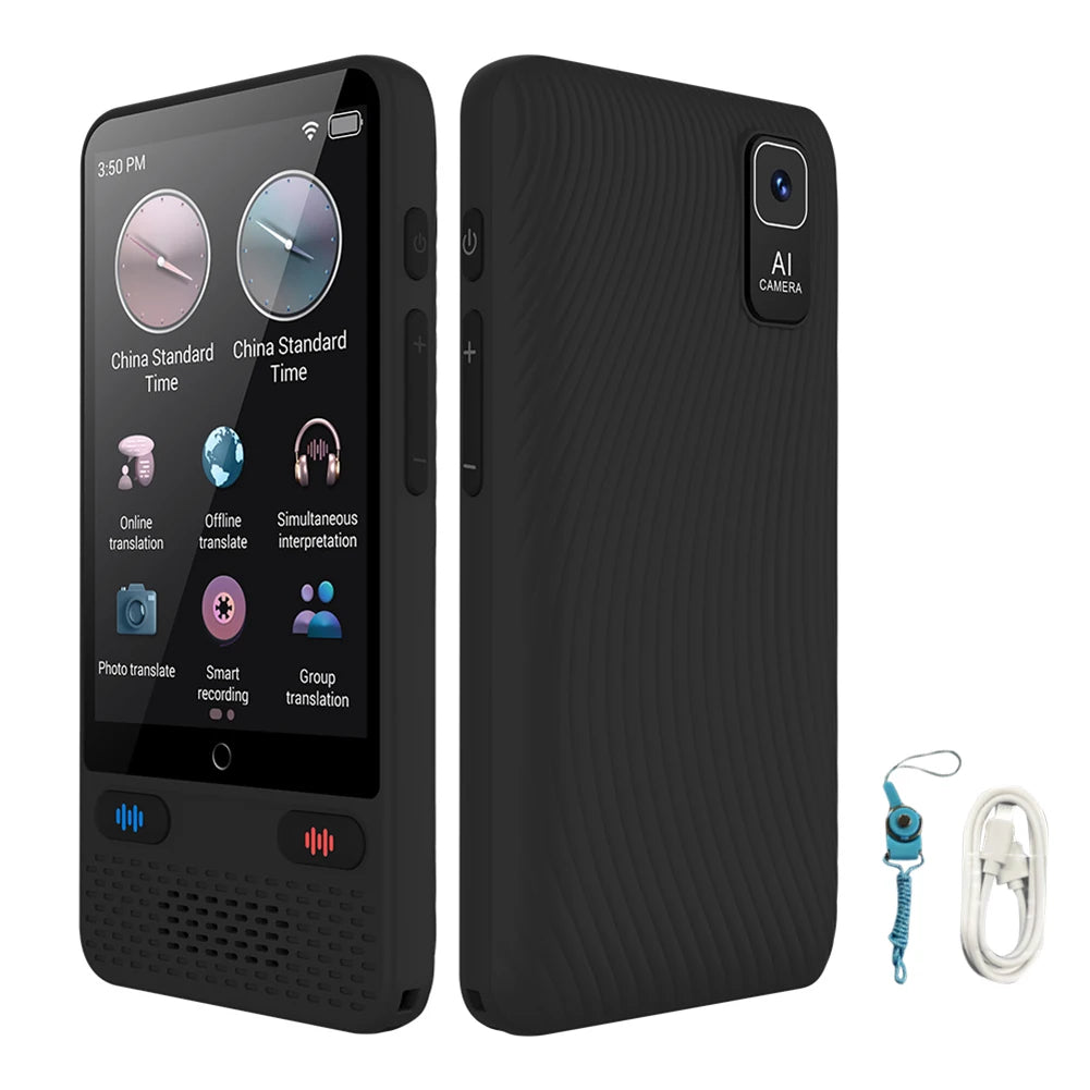Portable Language Translator Device 138 Real-time Languages Instant Voice Translator with Online Offline Translation