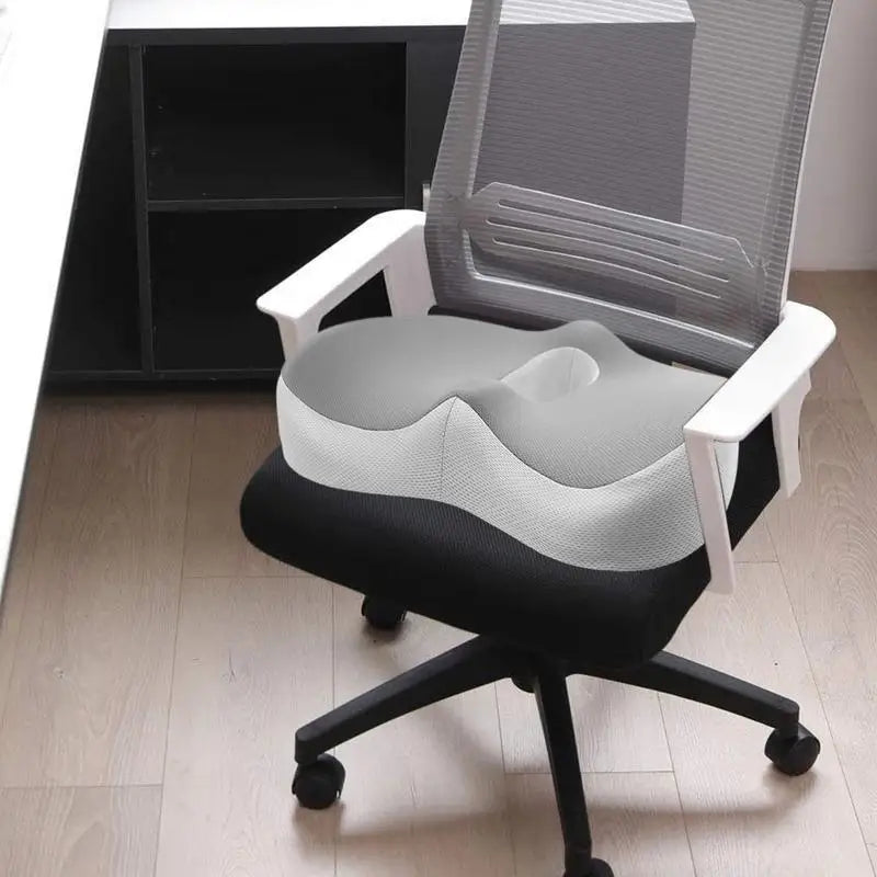 Seat Cushion Non-slip Desk Soft Pad Ergonomic Seat Cushion Chair Pillow Waist Support Seat Cushion for Long Sitting Workers Car
