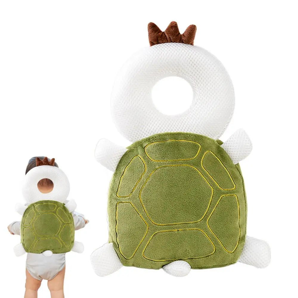 Newborn Headrest Security Pillows Backpack Toddler Baby Head Fall Protection Pad Cushion Cartoon Soft Security Pillows Backpack