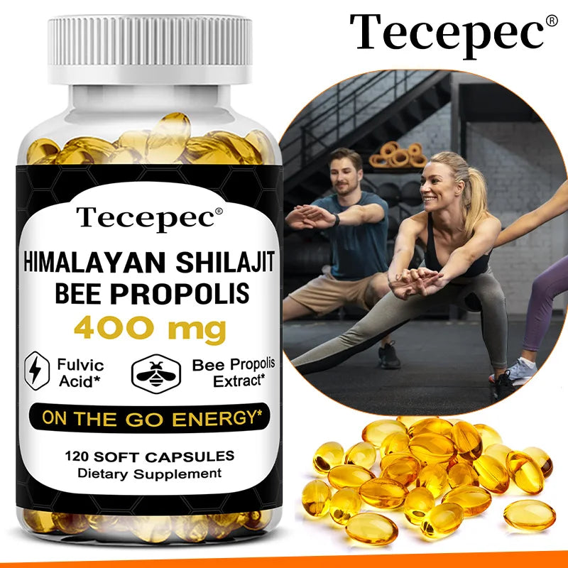 Himalayan Propolis, Maximum Strength 400 mg, Enhances Strength, Energy, Brain & Memory, Supports Immune Health, 120 Capsules