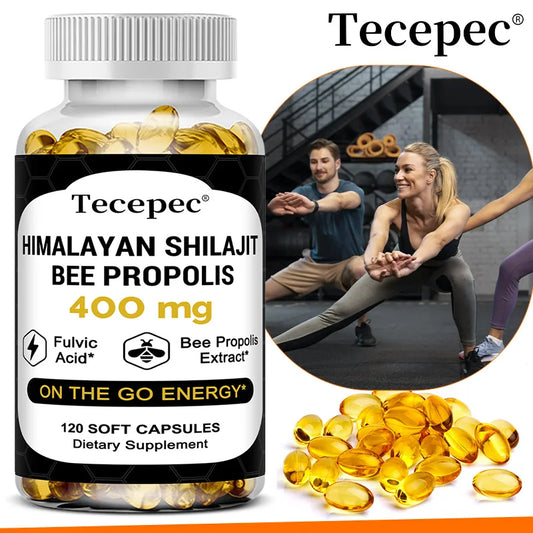 Himalayan Propolis, Maximum Strength 400 mg, Enhances Strength, Energy, Brain & Memory, Supports Immune Health, 120 Capsules