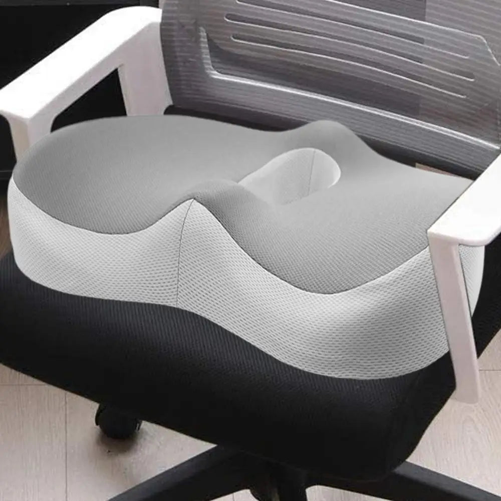 Seat Cushion Non-slip Desk Soft Pad Ergonomic Seat Cushion Chair Pillow Waist Support Seat Cushion for Long Sitting Workers Car