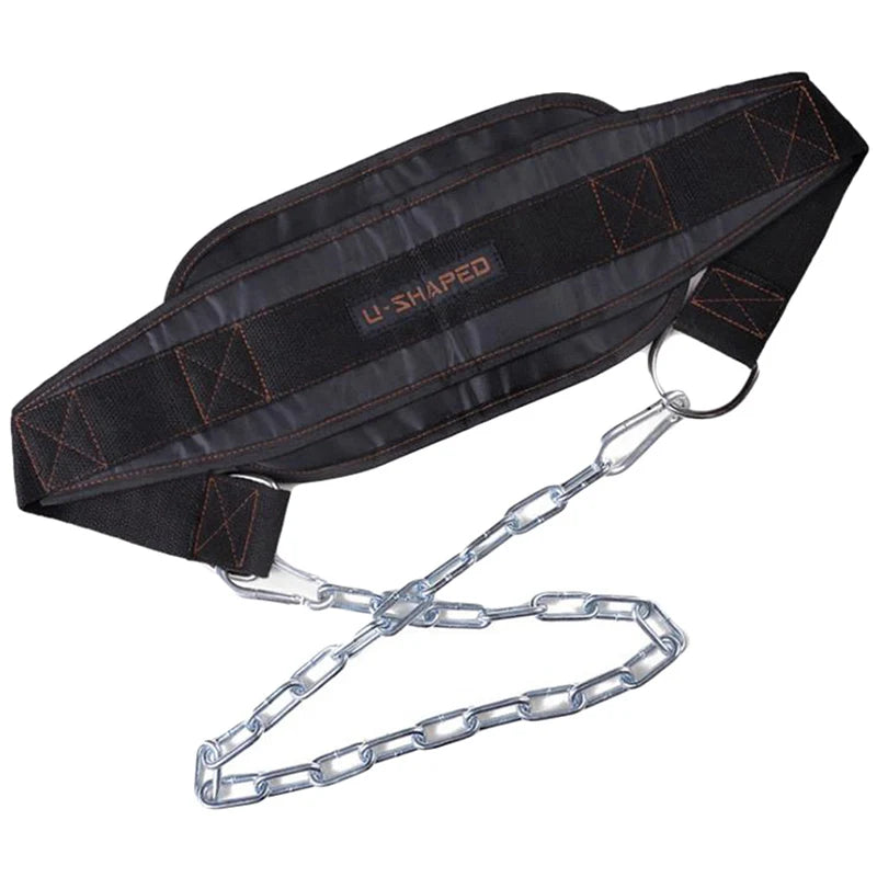 Weight Lifting Belt With Chain