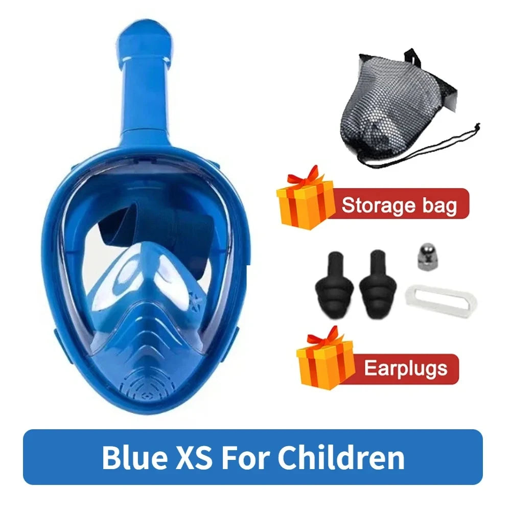 Full Face Anti Fog Snorkeling Mask