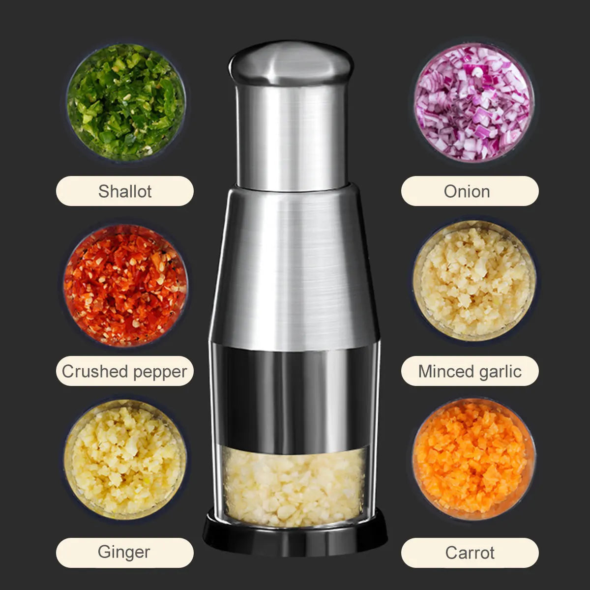 Manual Garlic Chopper Garlic