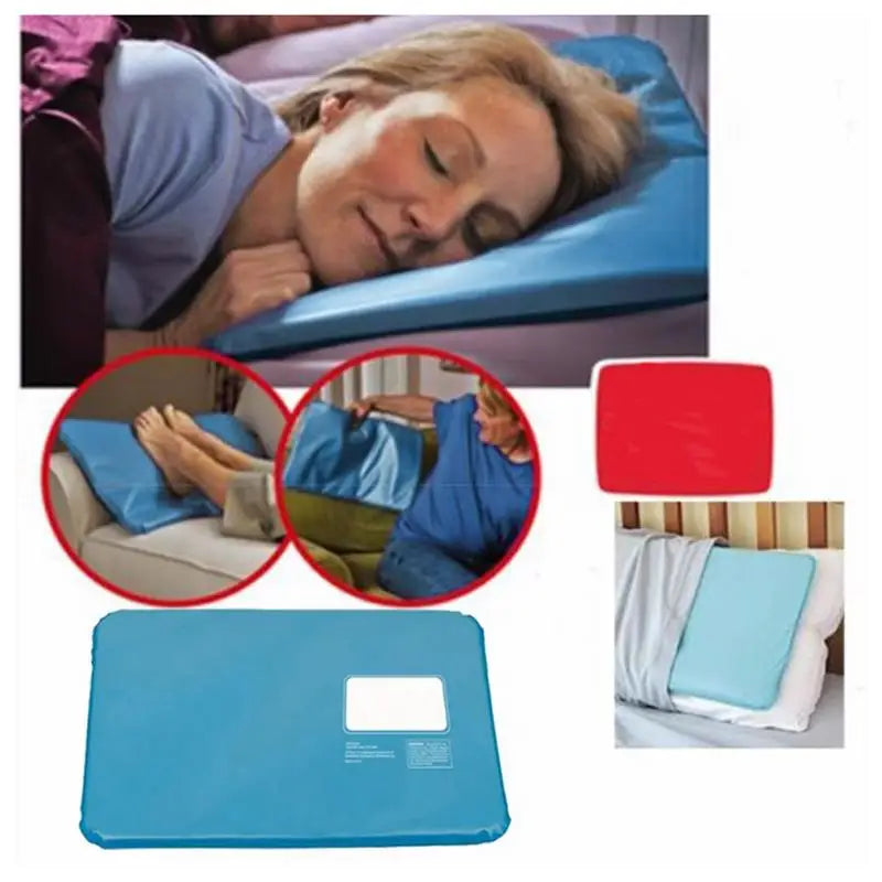 Cool Bed Mat Pad Cooling Gel Pillow Chilled Natural Pillow Sleeping Comfortable For Travel Pillow Office Comfort Aid Sleeping