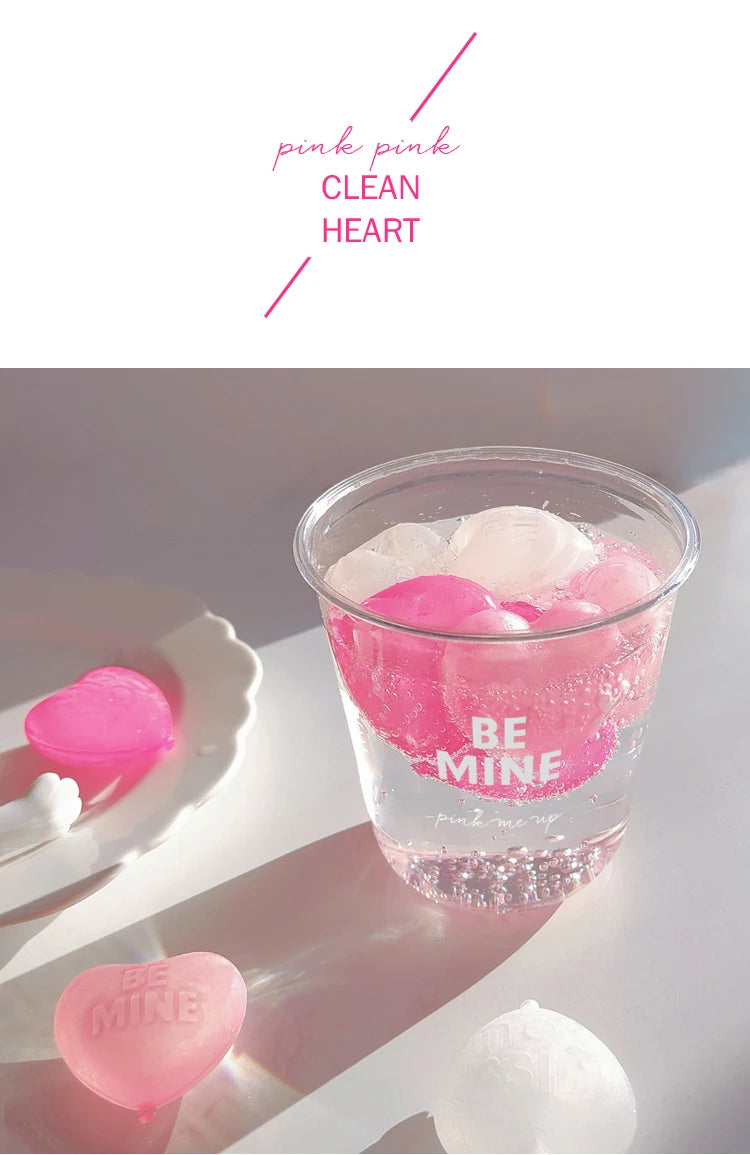 15PCS Ice Cubes Whiskey Chilling Reusable Heart Ice Cube Stone DIY Drinks Cooling Rock Bar Wine Cocktail Juice Beer Coolers