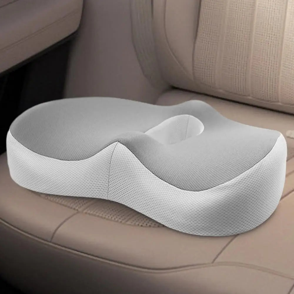 Seat Cushion Non-slip Desk Soft Pad Ergonomic Seat Cushion Chair Pillow Waist Support Seat Cushion for Long Sitting Workers Car
