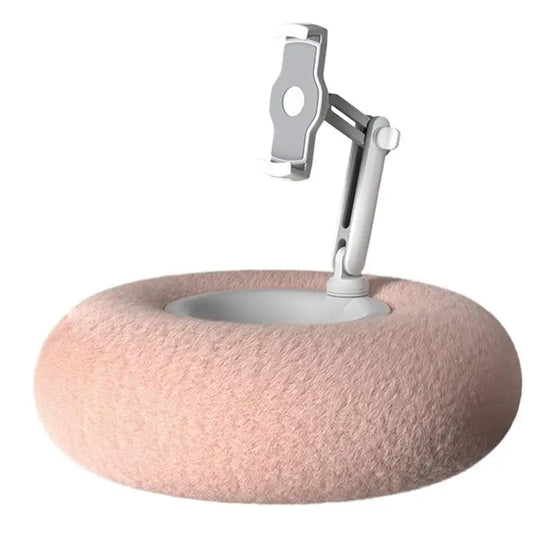 Tablet Stand Pillow Adjustable Pillow Stand With Bowl Soft Phone Holder Reading Tablet Accessories Laying Lap Holder For Sofa