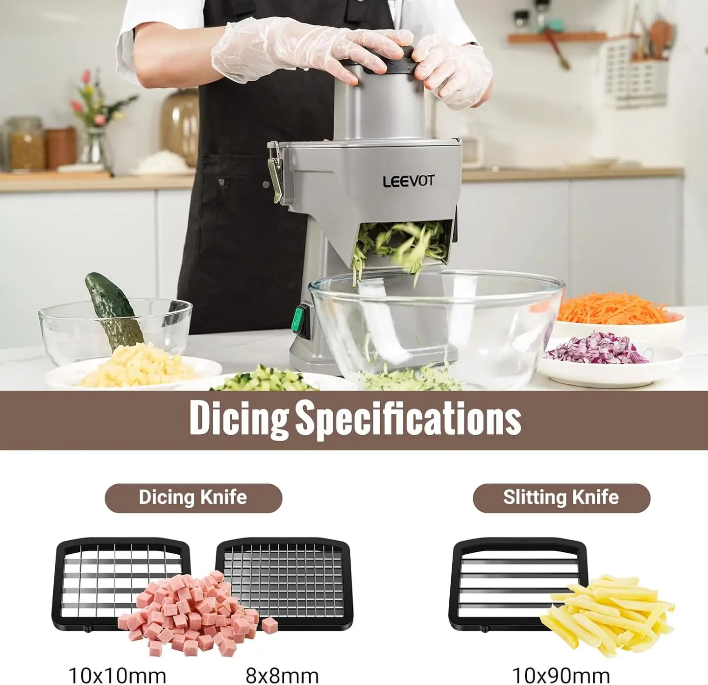 Vegetable Chopper 110V Commercial French Fry Cutter