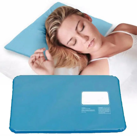 Cool Bed Mat Pad Cooling Gel Pillow Chilled Natural Pillow Sleeping Comfortable For Travel Pillow Office Comfort Aid Sleeping