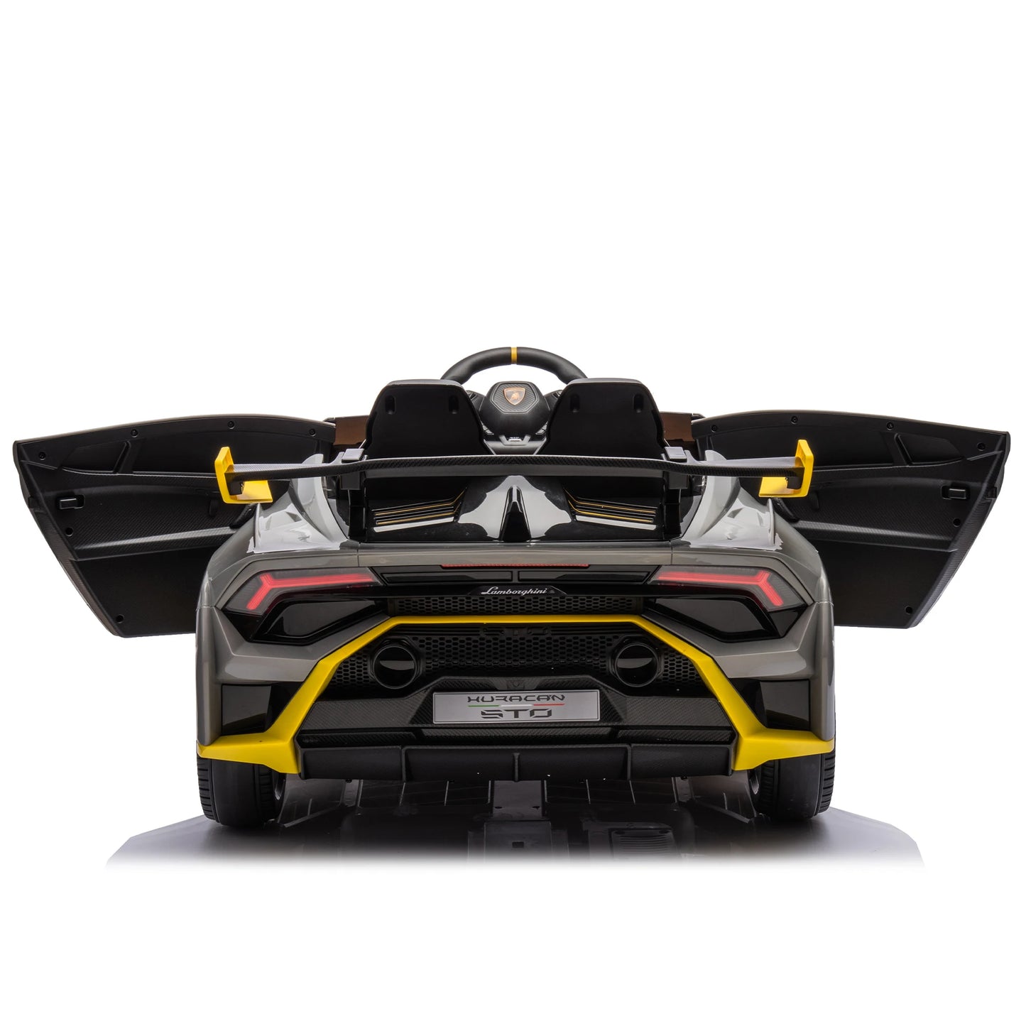 24V Kids Electric Ride-On Drift Car: Speeds 1.86-5.59 MPH, Ages 3-8, Foam Front Wheels, 360° Spin, LED Lights, Dynamic Music