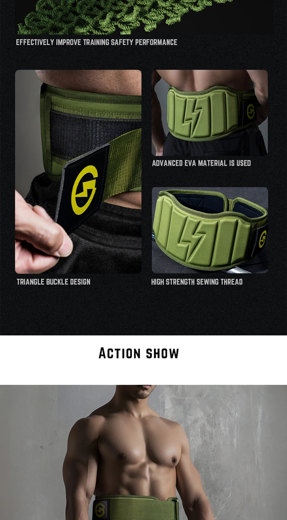 Sports Weight Lifting Belt