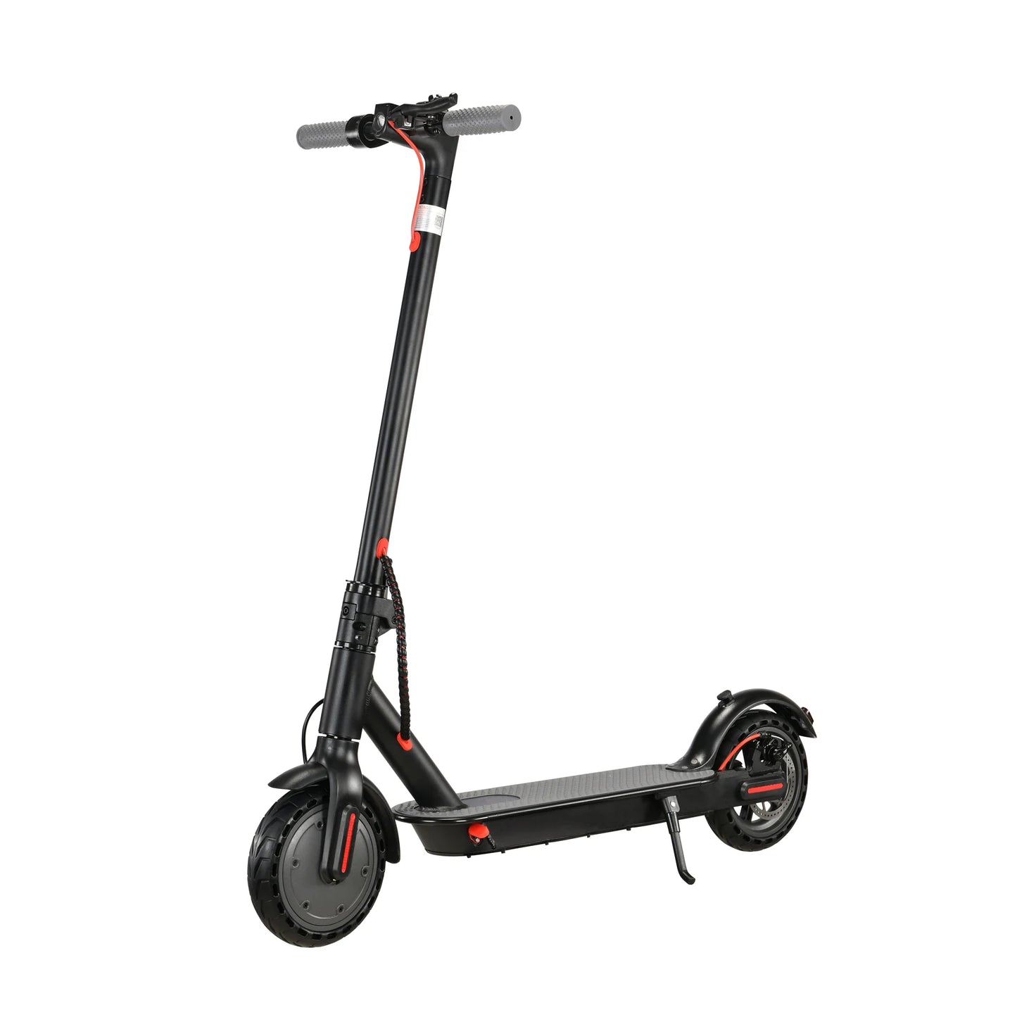 350W Foldable Electric Scooter Explosion-proof Tires & Dual Brake System