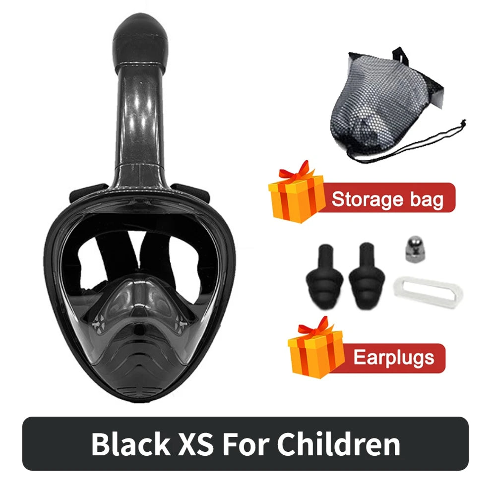 Full Face Anti Fog Snorkeling Mask