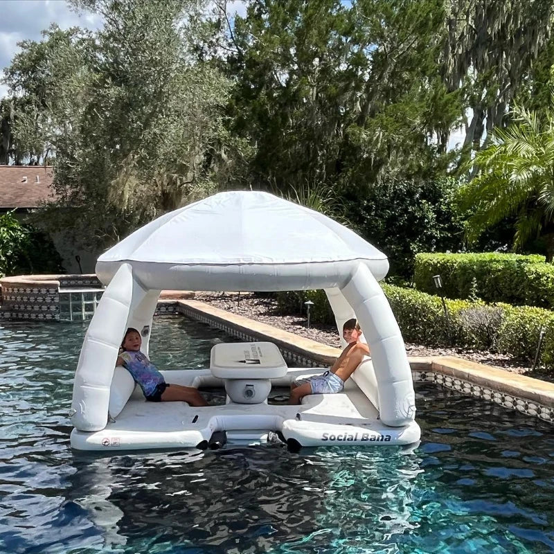 Custom Inflatable Floating Wave Loading Dock, Inflatable Jet Ski Dock Inflatable Water Platform