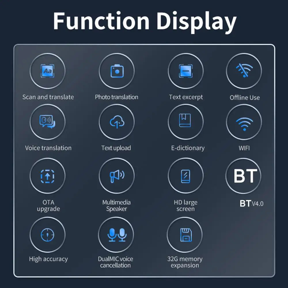 Translator 112 Languages Offline WIFI Scanning Translation Pen Scan Marker Instant Smart Voice Translator High Quality