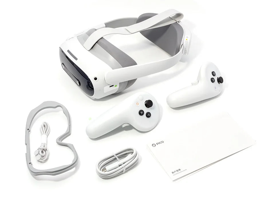 PICO 4 Ultra VR MR Headset 3D Wireless VR Glasses 6DOF Virtual Reality 4K Display for Steam Games Mac Windows Mobile All-in-one