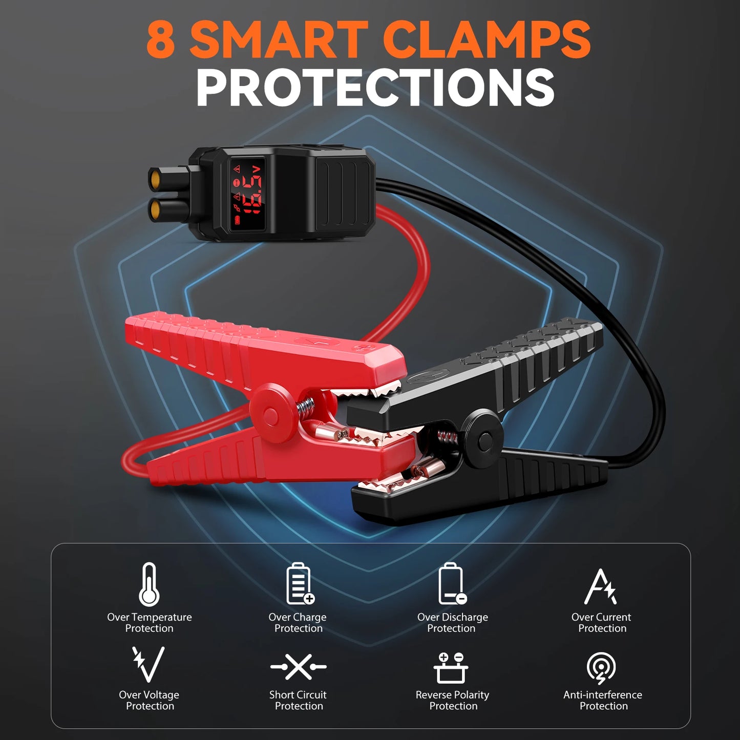 4000A Car Jump Starter Power Bank 12V 21800mAh Starting Device Emergency Car Battery Charger Booster Buster For 10L 8.0L