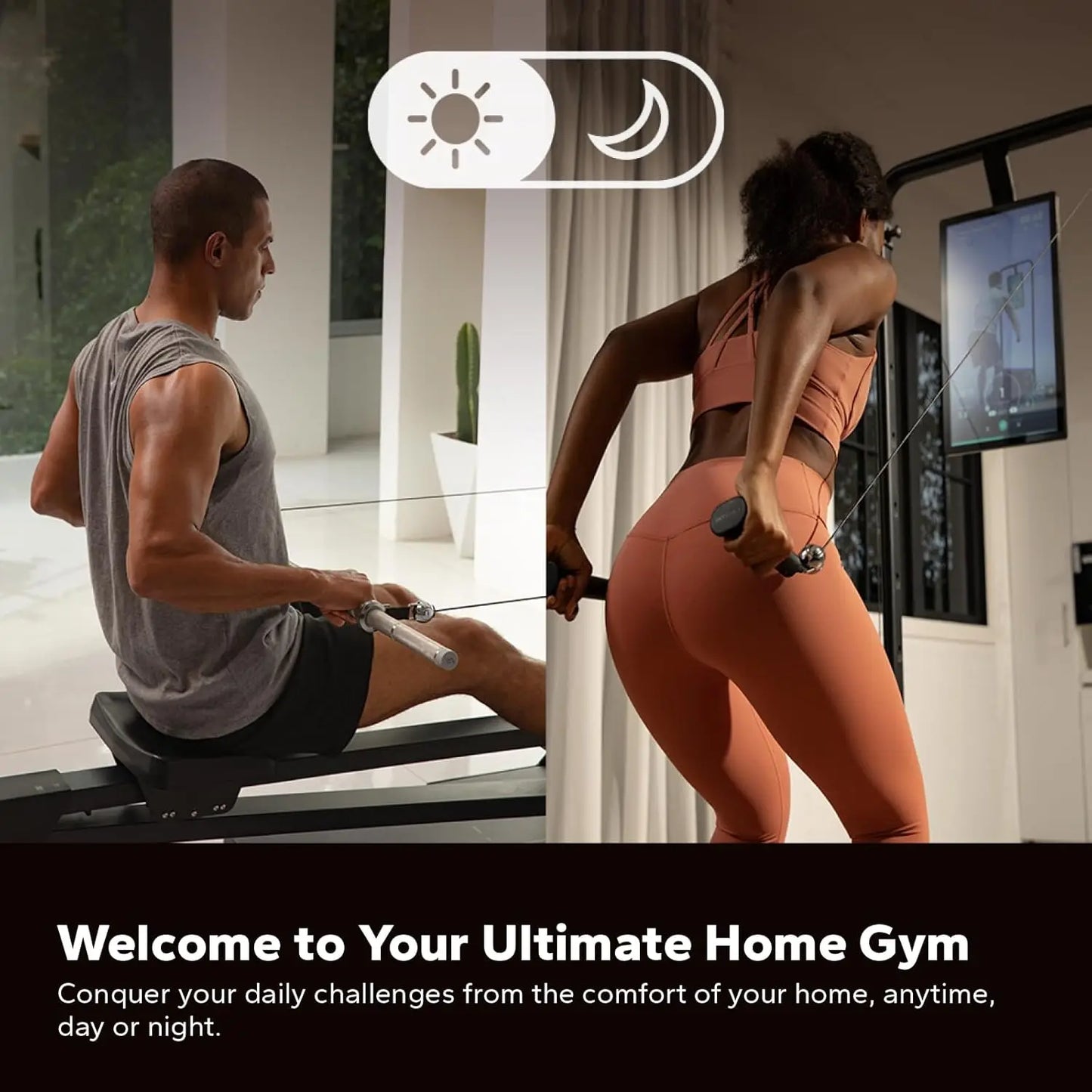 Home  System, Gym Monster  Smith Machine Home Gym Power Cage, All-in-one Cable Machine for Home Workout,