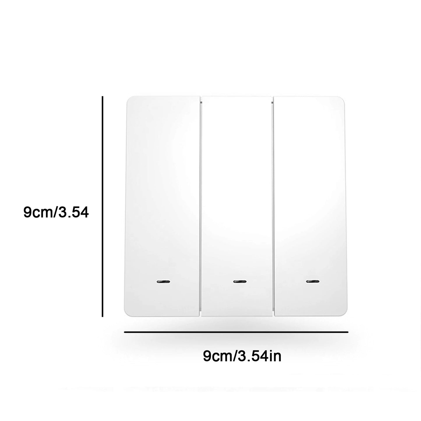 Smart Switches 1/2/3 Way Touch Wifi Light Switch Grey White Smart Switches 2.4GHz Alexa Compatible Home Decoration For Google