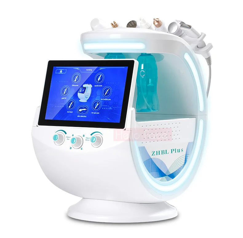 High Quality Smart Ice Blue Facial Treatment Machine 2025 Hydrofacial 7 in 1 Professional  Portable Dermabrasion