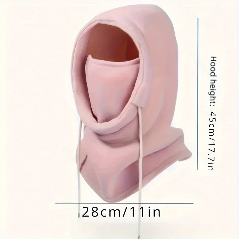 Unisex Winter Knit Hood - Windproof