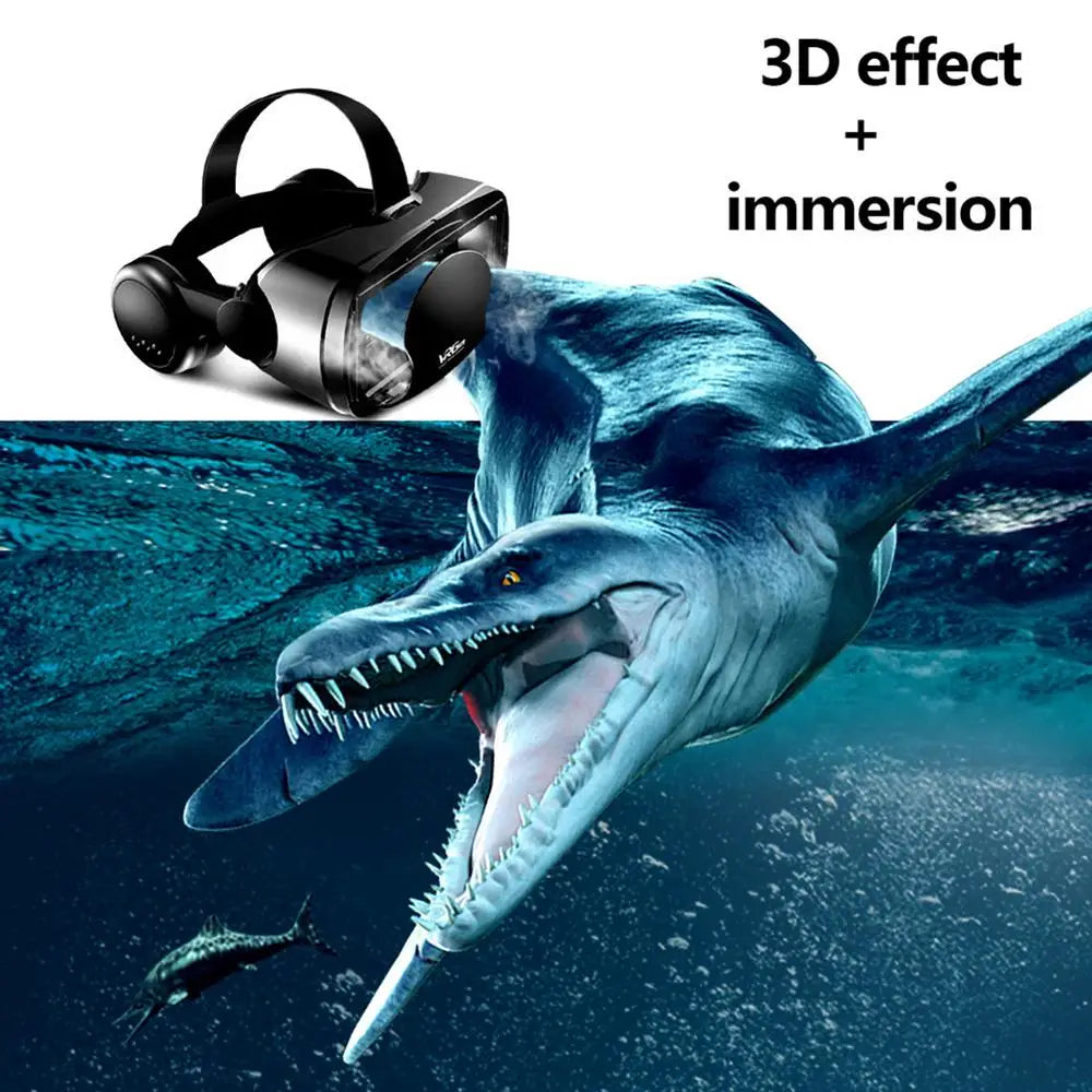 Original VRG PRO 3D VR Glasses Virtual Reality 3D Glasses Full Screen Visual Wide-Angle VR Glasses For Smartphone