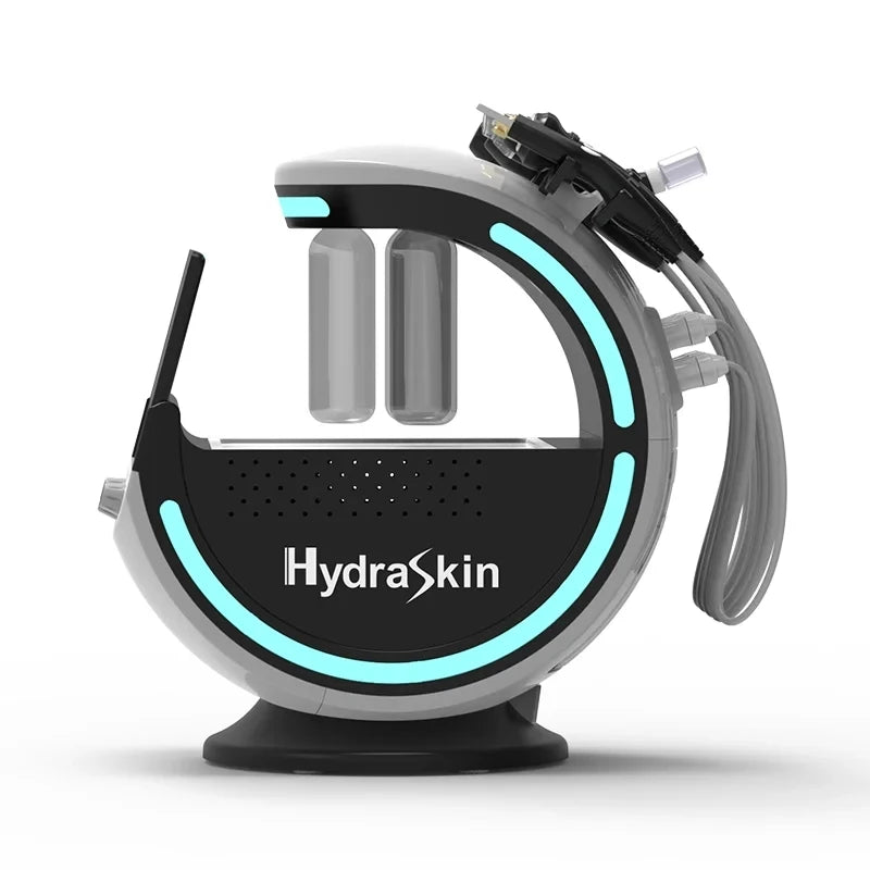 Ultrasound Skin Care Cryotherapy Microdermabrasion Machine Ice Blue Magic Mirror Skin Analyzer Oxygene Hydro facial Machine