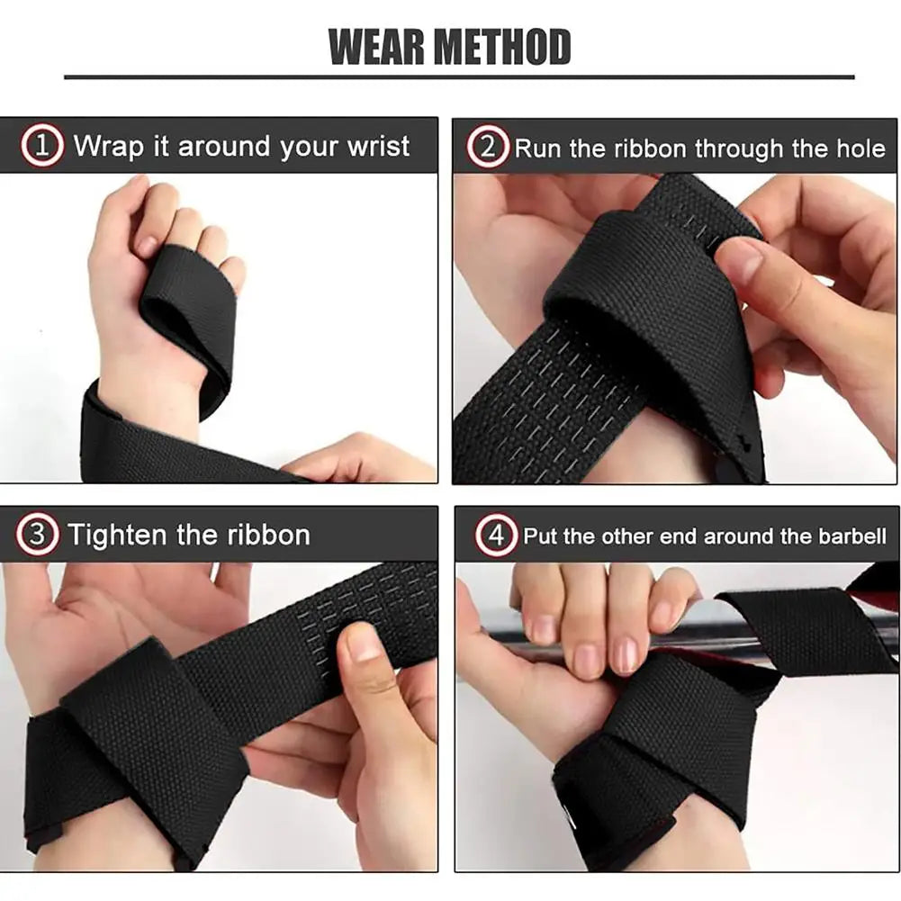 Best Weightlifting Straps Anti-Slip Wrist support and Strength forearms
