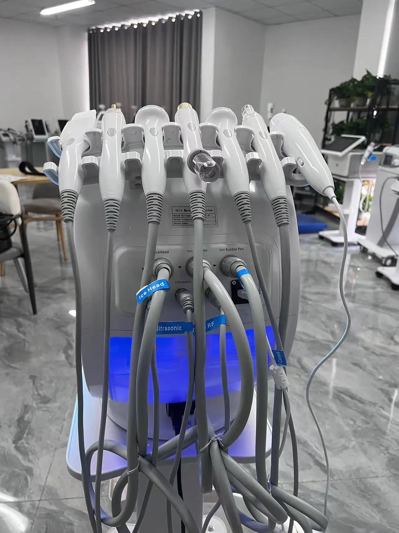 High Quality Smart Ice Blue Facial Treatment Machine 2025 Hydrofacial 7 in 1 Professional  Portable Dermabrasion