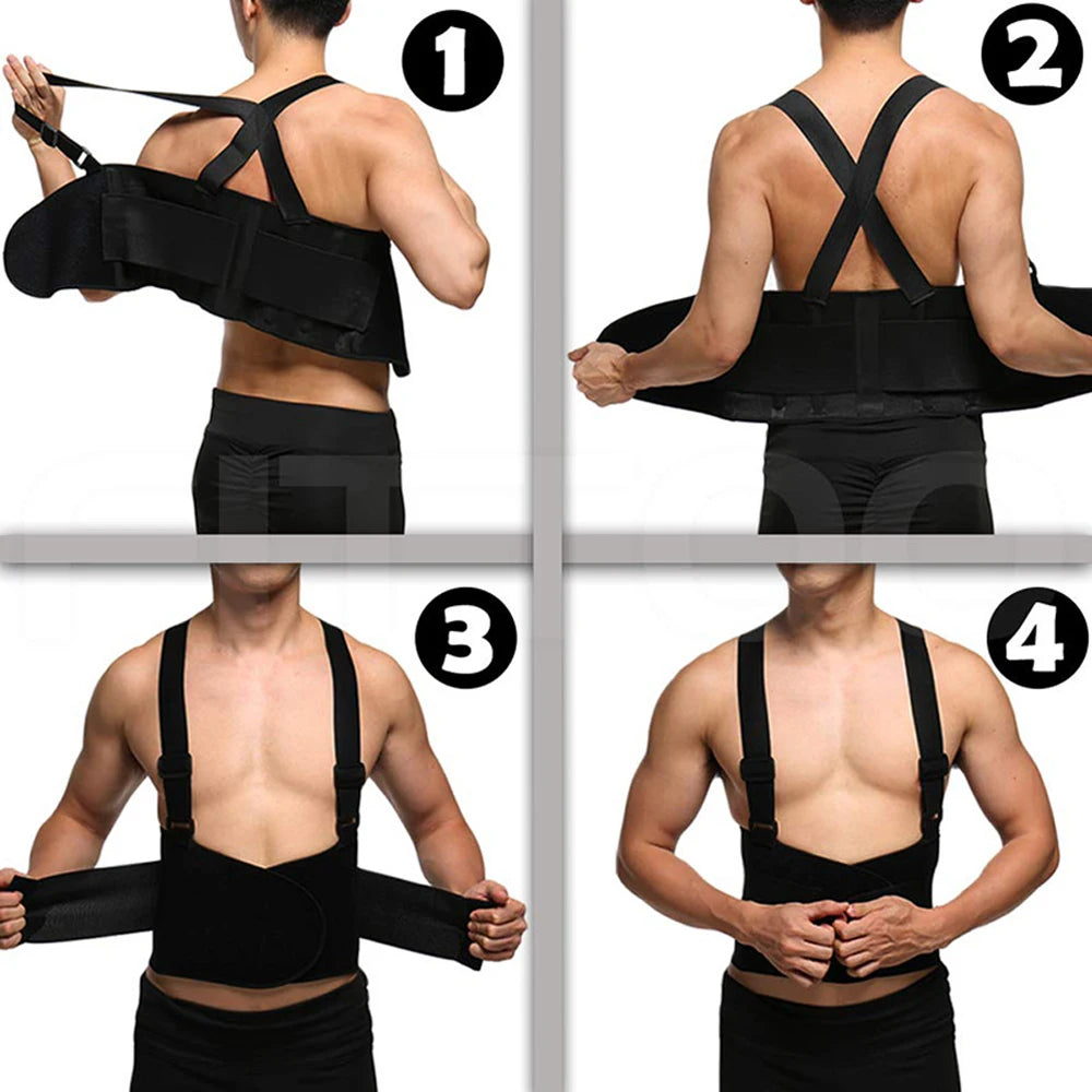 Heavy Duty Back & Waist Support Belt