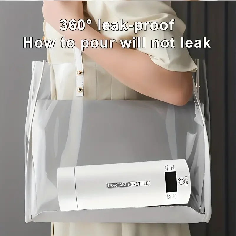 Travel Electric Kettle Water Boiler, Water Heater Steel & Auto Shut-Off & Boil Dry Protect