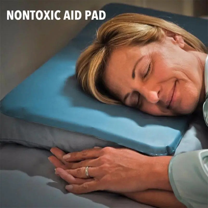 Cool Bed Mat Pad Cooling Gel Pillow Chilled Natural Pillow Sleeping Comfortable For Travel Pillow Office Comfort Aid Sleeping