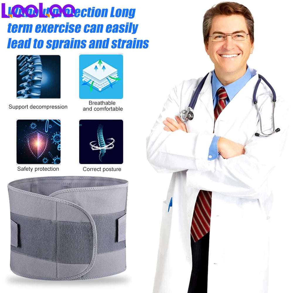 Weight Lifting Belt for Back & Lumbar Support